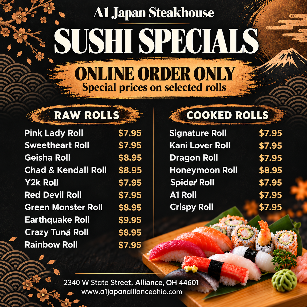 SHSHI SPECIALS